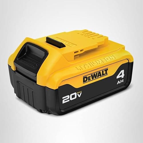 DEWALT 20V MAX Lithium Ion Battery, 2 Ah and 4 Ah, 4-Pack, Fuel Gauge LED Charge Indicators (DCB324-4) thumbnail 9