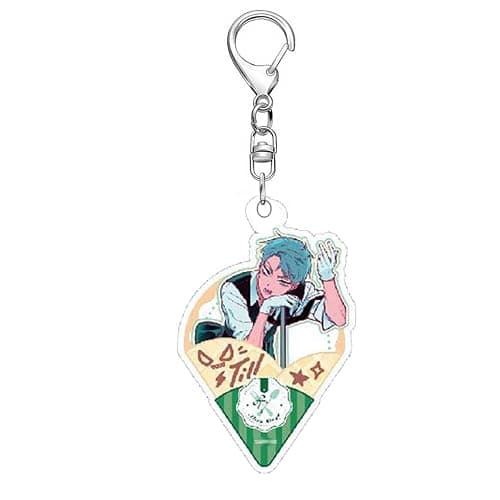 Pack of 6 Alien Stages Keychain Game Figure Cosplay Keyring Pendant Alien Stages Acryl Chain Decor Merch Collection thumbnail 4