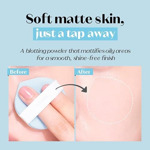 ETUDE Sebum Soak Jelly Pressed Powder makeup setting powder oil control, matte finish for oily and combination skins | perfect for Coachella & Festival Essentials thumbnail 4