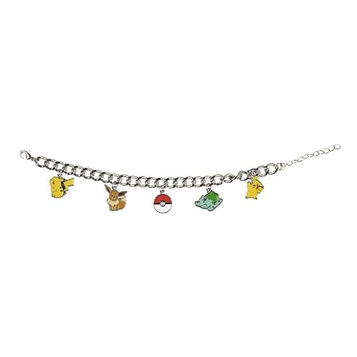 Bioworld Pokemon Multi Character Charm Bracelet - Image 1