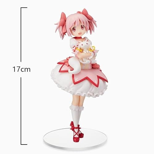 YLQANONG KanameMadoka Figures Anime Kaname Madoka Figure Statues PVC Madoka Kaname Anime Action Figurine for Fans 6.69IN thumbnail 2