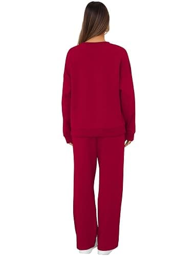 XIEERDUO Sweatsuits Women 2 Piece Outfit Matching Lounge Sets Fall Outfits 2025 Fashion Clothing Crewneck Track Suits thumbnail 5