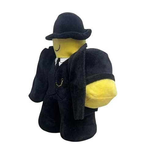 Forsaken Mafia Plushie, Don Sonnelino,11 Inch Stuffed Toy, Soft Plush Figure, Gaming Collectible, Game Room Decor, Red Plush, Gift for Gamers and Fans (27cm) thumbnail 5