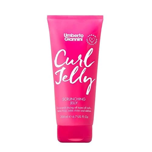 Umberto Giannini Curl Jelly Scrunching Jelly 6.7 fl Oz - Frizz Solution Defining Hair Gel for 2a-4c Curly, Wavy, Coily Hair - Vegan & Cruelty-Free - Image 1