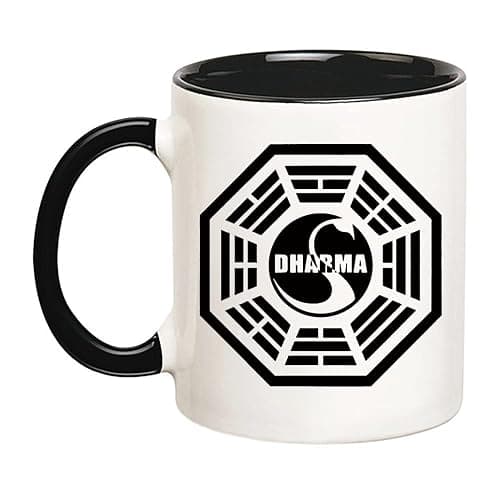 Fonhark - Dharma Initiative Lost TV Show Mug, 11 Oz Novelty Coffee Mug/Cup - Image 1