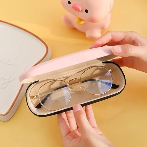 Tooe Kawaii Eyeglasses Clamshell Hard Case Holder Japanese Aesthetic Anime Printed Protective Case Eyeglass Storage Case thumbnail 3