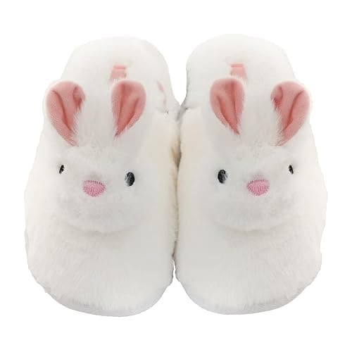 Millffy Women Cute Plush Animal Unicorn Slippers Bunny Rabbit Shoes Indoor Home Bedroom Slippers thumbnail 4