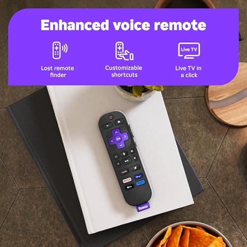 Roku Smart TV 2026 – 55-Inch Select Series, 4K QLED TV – Roku TV with Voice Remote – Flat Screen QLED Television with Wi-Fi for Streaming Live Local News, Sports, & Movies – Bluetooth Headphone Mode thumbnail 4
