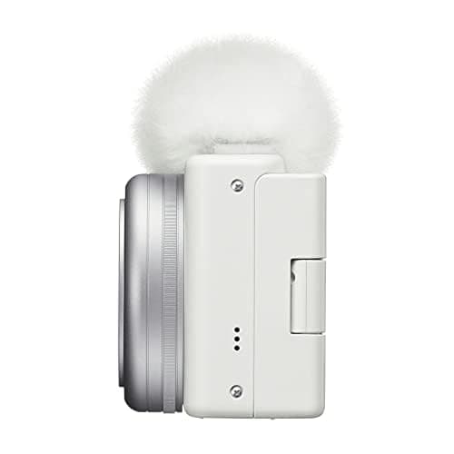 Sony ZV-1F Vlog Camera for Content Creators and Vloggers White thumbnail 7