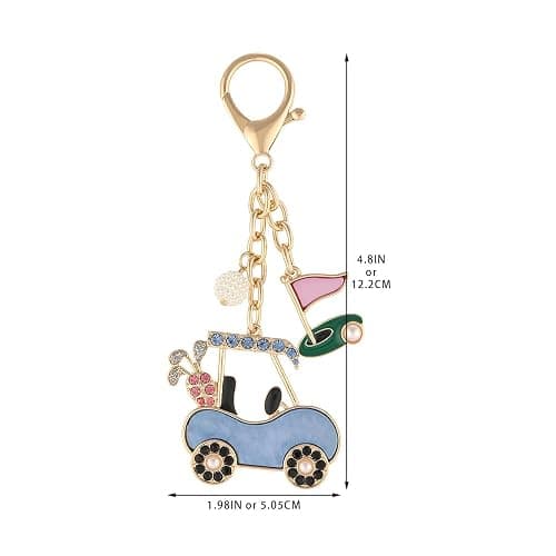 Madison Tyler Western Cowboy Boots Cherry Bow Bubble Tea Strawberry Cute Keychain | Bag Charms for Handbags Purse Charms thumbnail 7