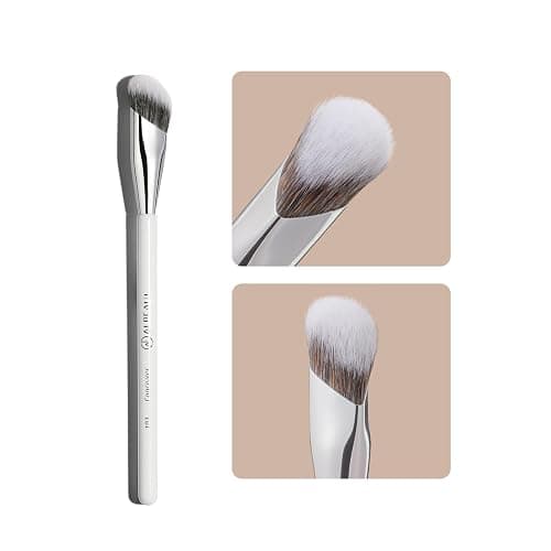 Albeaut Concealer Brush, Angled Under Eye Makeup Small Foundation Precision Face Blending Brush (193 concealer brush) - Image 1