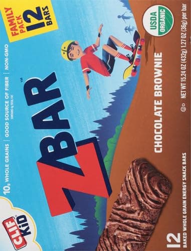 Zbar Chocolate Brownie Soft-Baked Snack Bars, Organic Granola Bars, 12ct (Pack of 2) thumbnail 5