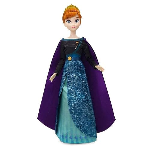 Disney Store Official Princess Classic Doll (Queen Anna from Frozen 2), 11 Inches, Includes Brush with Molded Details, Fully Posable Toy in Classic Outfit - Disney Princess Toys thumbnail 5