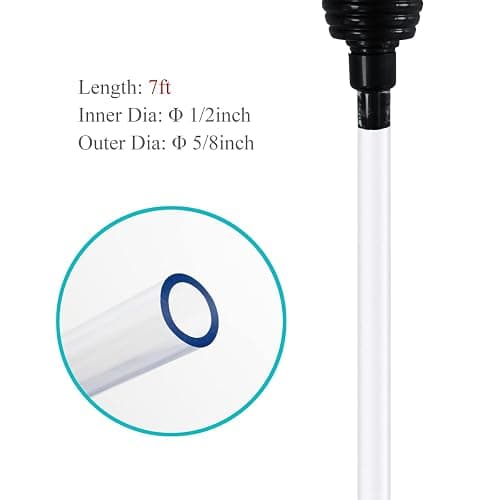 Laifoo 7ft Aquarium Siphon Vacuum Cleaner for Fish Tank Cleaning Gravel & Sand thumbnail 4