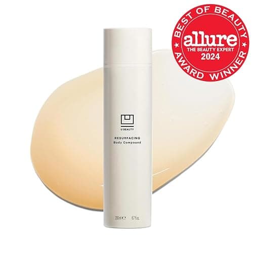 U Beauty Resurfacing Body Compound - Firming AHA & Retinol Serum, Phytic, Lactic & Glycolic Acids Tackle Keratosis Pilaris & Uneven Texture - Shea Butter & Papain for Hydrated Soothed Skin - 6.7 Fl Oz thumbnail 2