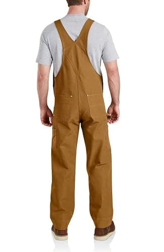 Carhartt Men's R01 Relaxed Fit Duck Bib Overall thumbnail 2