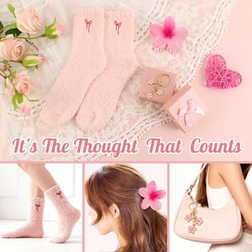 Birthday Gifts for Teen Girls, Women, Her, Unique Happy Birthday Gift Baskets for Best Friend, Daughter, Sister, Granddaughter, Cute Axolotl Crochet Ideal Gift Set 9pcs thumbnail 5