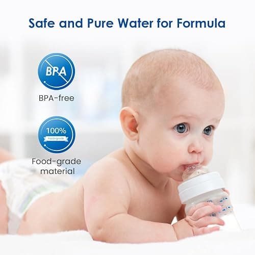 Waterdrop Filter Cartridge, Compatible with Tommee Tippee® Closer to Nature® Perfect Prep® Machine, New Lid, Reduce PFAS, PFOA/PFOS (Pack of 4) thumbnail 7