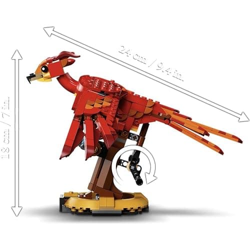 Lego Harry Potter Hedwig (75979) & Fawkes, Dumbledore's Pheonix (76394) Exclusive Set thumbnail 3