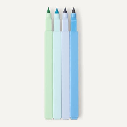 Amazon Basics Pastel Bible Highlighters Set, No Bleed, Chisel Tip, Assorted Colors, 10 Count thumbnail 3