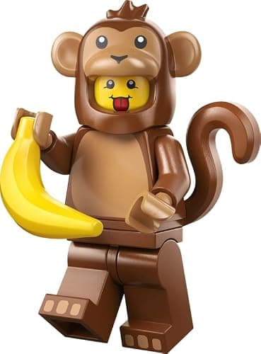 Lego Monkey Costume - Mini Figures Series 28 Animals, Single Mini Figure (Lego 71051) - Image 1