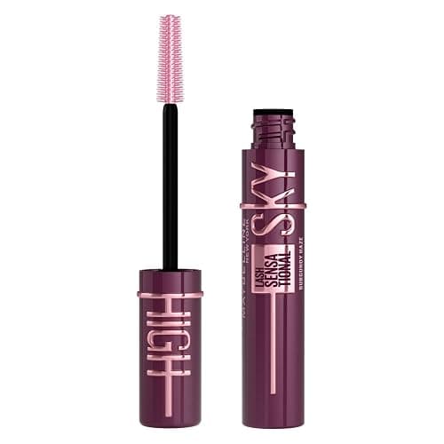 Maybelline New York - Mascara Volume & Longueur - Sky High - Teinte : Burgundy Haze - 7,2 ml - Image 1