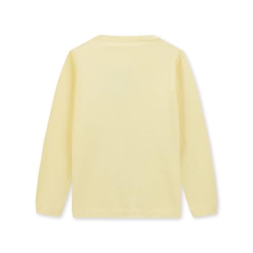 CUNYI Girl's Crewneck Lightweight Button-up Cardigan Cotton Knit Sweater Casual Cute Outerwear thumbnail 3