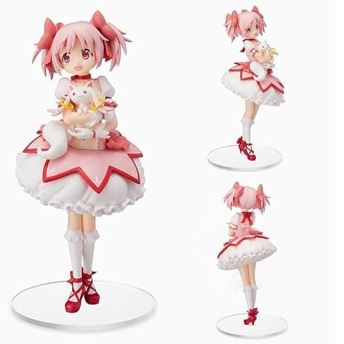 Zhongkaihua Madoka Kaname Cute Pink Anime Girl Figure 23cm Madoka Kaname Figure Standing Position Statue Anime Model Desktop Ornaments - Image 1