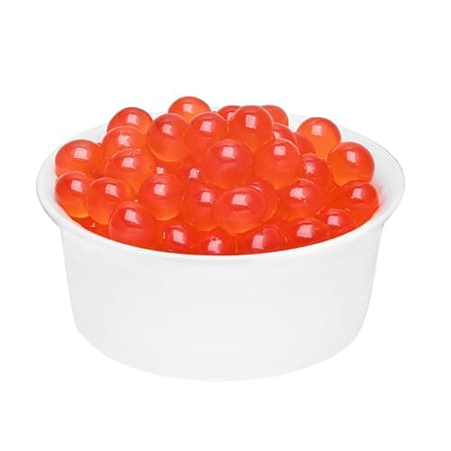 Tea Zone [1 Pound] Raspberry Popping Pearls, Bursting Pearls for Teas, Shakes, Smoothies, Dessert Toppings thumbnail 7