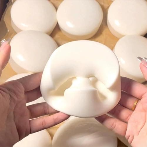 Cream Cake Squish y,Slow Rising Squish y Toy,Cloud Cake Squishies Toys,Soft Realistic SouffléCake Stress Ball,Super Soft Food Squishies,Sensory StressRelief SqueezeToys for Adult,Cute Desk FidgetToy - Image 1