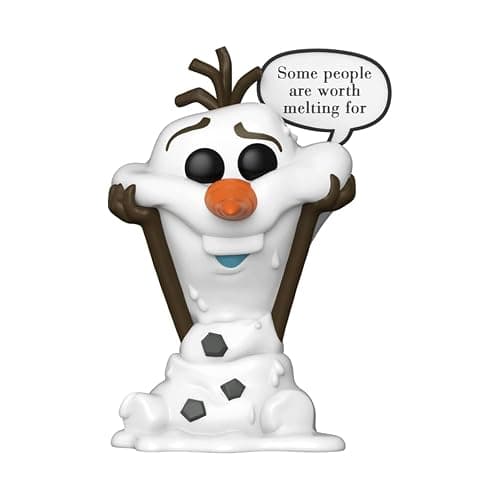Olaf #1700 Worth Melting For Funko POP! Disney Sayings Figurine Bundle with HOFSM Protector Case thumbnail 3