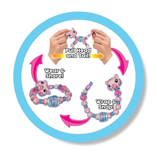 Twisty Petz 3-Pack Luna Unicorn & Sammy Sloth - Includes 3 Collectible Petz: 2 You See,1 Surprise! Adorable, collectible petz transform into friendship bracelets, necklaces & accessories. For girls 6+ thumbnail 3