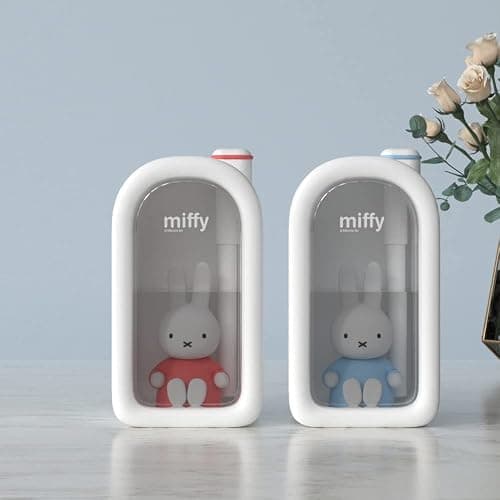 Mipow X Miffy Cool Mist Humidifier - Ultrasonic Quiet, Mini Cute Humidifier with Night Light, 380ml Humidifiers for Bedroom/Babies Nursery/Office thumbnail 2