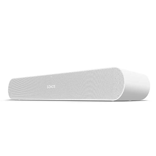Sonos Ray Soundbar – Einzigartig kompakte All-in-One-Soundbar mit Blockbuster-Sound für Filme, Spiele und WLAN-Musikstreaming – Kompatibel App und Apple AirPlay – In Weiß thumbnail 2