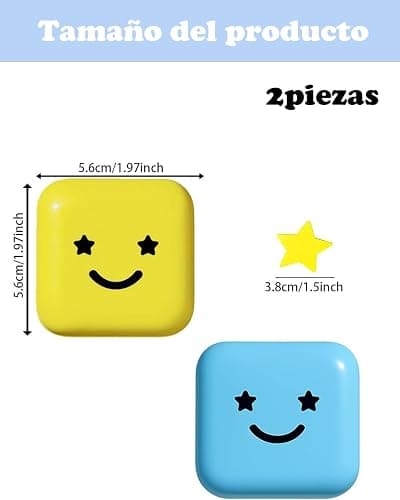 Starface Pimple Patches, Star Face, 64 Hydrocolloid Star Patches, Yellow and Blue, Ideal for Children's Room Decoration and DIY Activities thumbnail 3