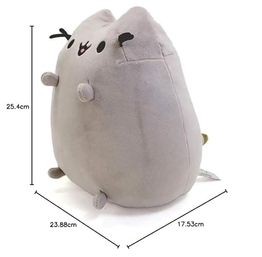 GUND Pusheen the Cat Squisheen Plush, Stuffed Animal for Ages 8 and Up, Gray, 11” thumbnail 2