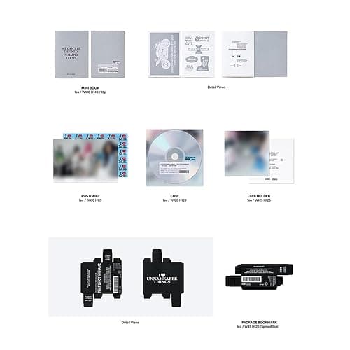 ILLIT [1st Single Album NOT CUTE ANYMORE](NOT CUTE VER.) + 3 Extra Photocards Set thumbnail 8