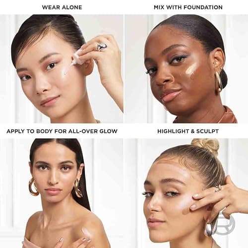 L'Oréal Paris Multi-Use Glow Enhancer, 24h Hydration with Shea Butter and Glycerin, for Face and Body, Paradise Lumi Glotion, Shade 904: Deep Glow, 40 ml thumbnail 8