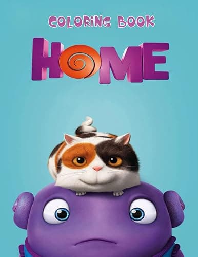 Home Coloring Book: Funny Gift To Relax And Relieve Stress - Image 1