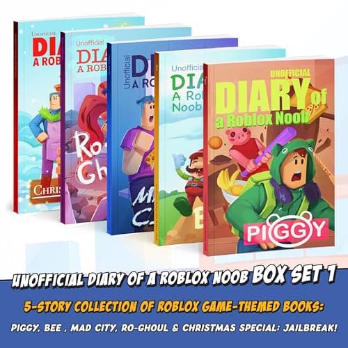 Diary of a Roblox Noob: 5 Video Game Adventure Stories - Independent & Unofficial Roblox Series for Boys & Girls [paperback] thumbnail 2