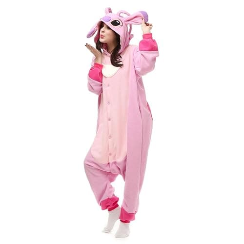 Wishliker Adult Onesie Animal Pajamas Halloween Cosplay Costumes Party Wear Blue thumbnail 3