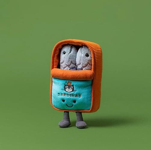 Jellycat Amuseables Sardine Tin Plush thumbnail 2
