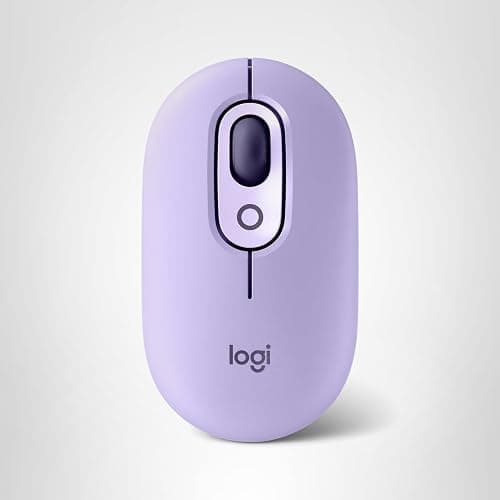 Logitech POP Mouse, Compact and Portable Wireless Bluetooth Mouse - Cosmos | Compact, portable, programmable buttons, easy-switch between up to 3 devices, for laptop, tablet, PC thumbnail 10