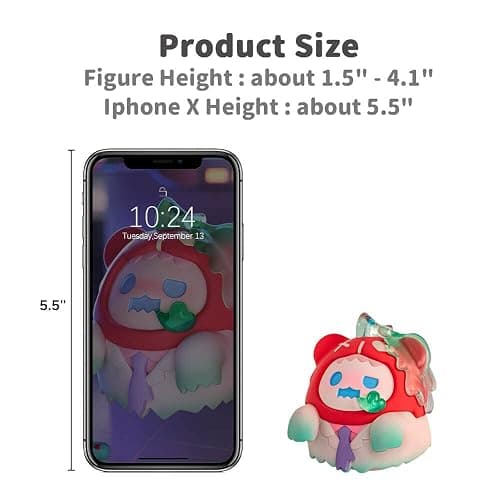 BEEMAI Ghost Bear Lovesick Lab Series 1PC Random Design Cute Figures Desktop Ornament Collectible Toys Birthday Gifts thumbnail 3