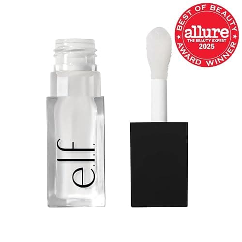 e.l.f. Glow Reviver Lip Oil, Nourishing Tinted Lip Oil For A High-shine Finish, Infused With Jojoba Oil, Vegan & Cruelty-free, Crystal Clear thumbnail 2
