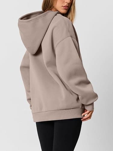 AUTOMET Womens Oversized Hoodies Fleece Trendy Sweatshirts Fall Fashion 2025 Pullover Winter Clothing Outfits thumbnail 4