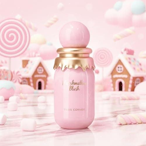 Paris Corner | Marshmallow Blush EDP | A Unique Gourmand Marshmallow Strawberry Perfume for Women | Long-Lasting Sweet Scent Fragrance for Daily Use (1.7 Fl Oz) thumbnail 3