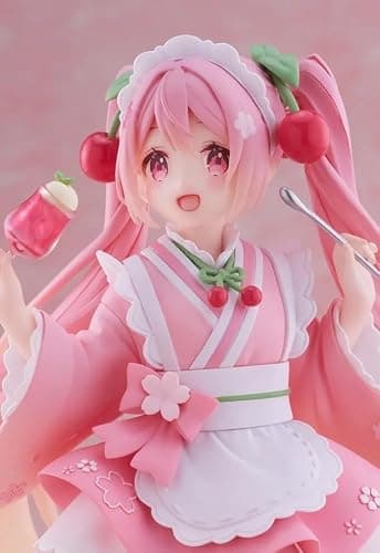 Taito-Sakura Miku Newley Written Figure (Japanese Cafe Ver.) thumbnail 2