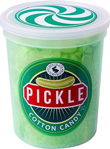 All-Star Cotton Candy Candy Gift Box of 6 Pickle, Mexican Hot Chocolate, Bubble Gum, Maple Bacon, Sour Rainbow, Frosted Donut- Unique ideas for Holidays, Birthdays, Gag Gifts, Party Favors thumbnail 4