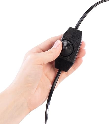 Lunartec Salzkristall Lampen LED: Salzkristall-Lampe mit Dimmer, 2-3 kg, 2X E14-Leuchtmittel, rosa (Kristallsalzlampen, Salzlampe E14 dimmbar) thumbnail 6